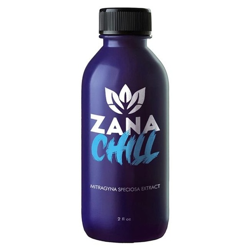 [ZANACHILLSHOT] ZANA CHILL 150MG KAVA + 35MG ALKALOIDS KRATOM (60ML) SHOT 12CT/ BOX