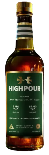High Pour - Agave Hemp Beverage - THC 750ml Beverage  