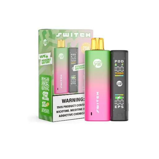 [GWV92504] GWV - Switch - Vape+Battery - 20k 15ml 5% - Strawberry watermelon