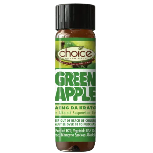 [CHOICE-KR-007] Choice - Liquid Kratom Extract Shot - Green Apple - 75MIT 