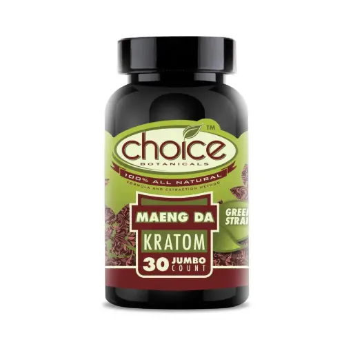 Choice - Full Gram Kratom Powder Jumbo Capsules