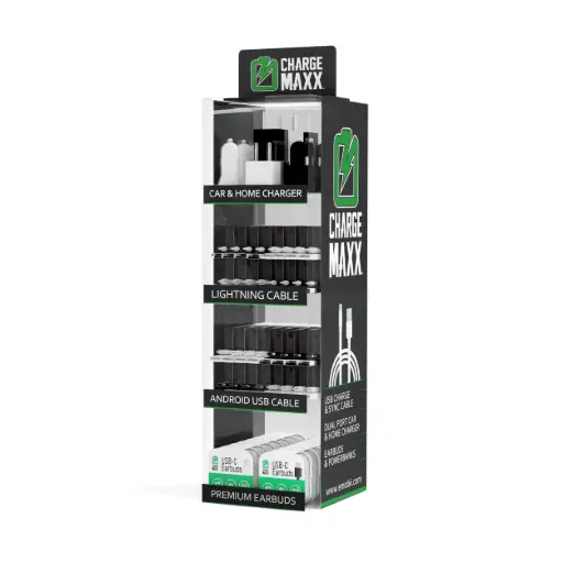[POS-V1-KIT] Emobii- Charge MAXX POS V1 Starter Kit – 82-Count Display Shipper