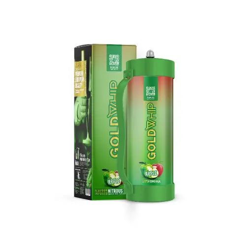 [GW23447] GoldWhip - N2O - Maxi 2000 - Apple