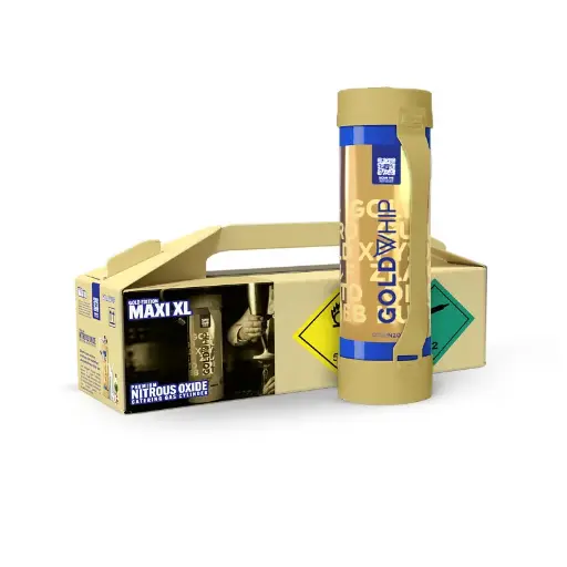 GoldWhip - N2O - Maxi XL 3000 - Gold Edition