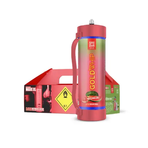 [GW23621] GoldWhip - N2O - Maxi XL 3000 - Watermelon
