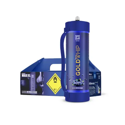 [GW23638] GoldWhip - N2O - Maxi XL 3000 - Blueberry