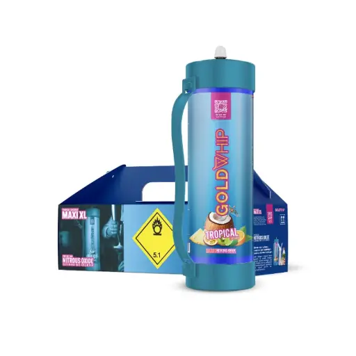 [GW24239] GoldWhip - N2O - Maxi XL 3000 - Tropical Coconut