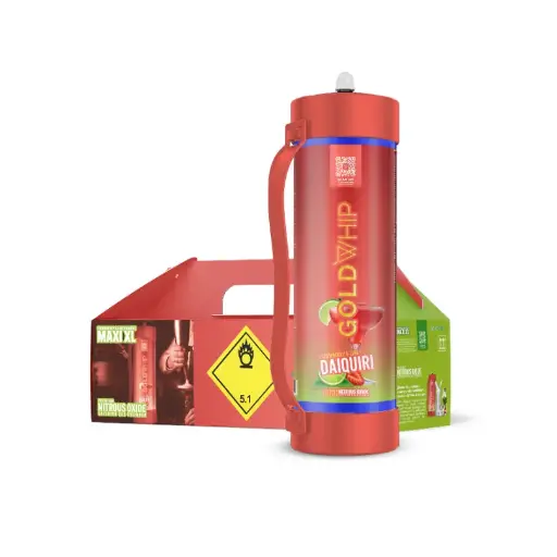 [GW24260] GoldWhip - N2O - Maxi XL 3000 - Strawberry Daiquiri