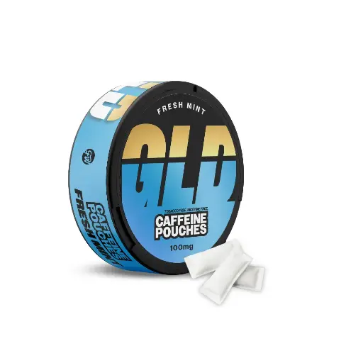 [GWV23386] GLD - Caffeine Pouches - 100mg - Fresh Mint