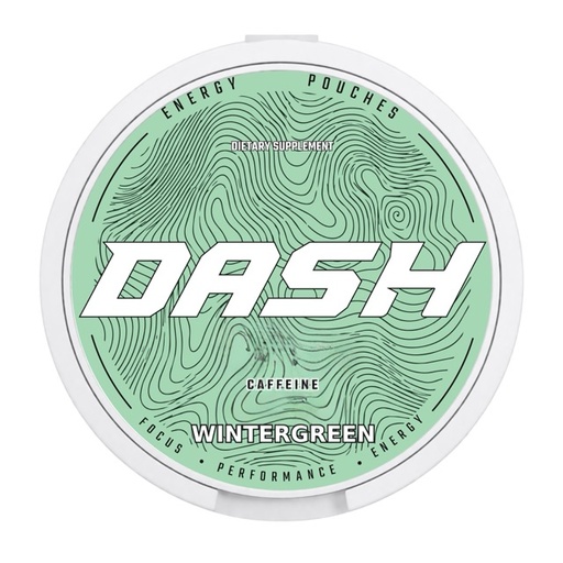 DASH Caffeine Pouches – Wintergreen – Standard Can