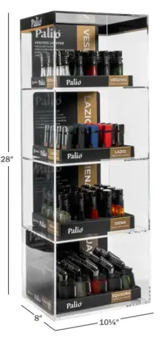 [PAL-DIS-100] Palió Best Seller Assortment – Acrylic Display