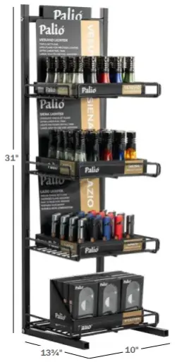 [PAL-DIS-270] Palio Best Seller Assortment – Wire Rack Display