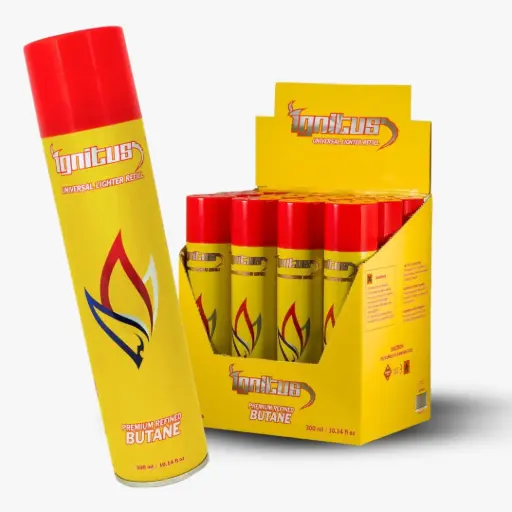 [IGN-BUREG] Ignitus Standard Butane Refill – 300 mL