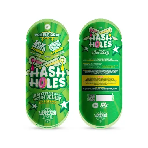 [WAZ92620] Wazabi - Blue Zushi x Watermelon Gush - Single Unit - 2 CT Mylar Bag