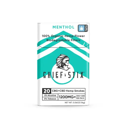 [CSX54149] Chief Stix Hemp Smokes - Menthol